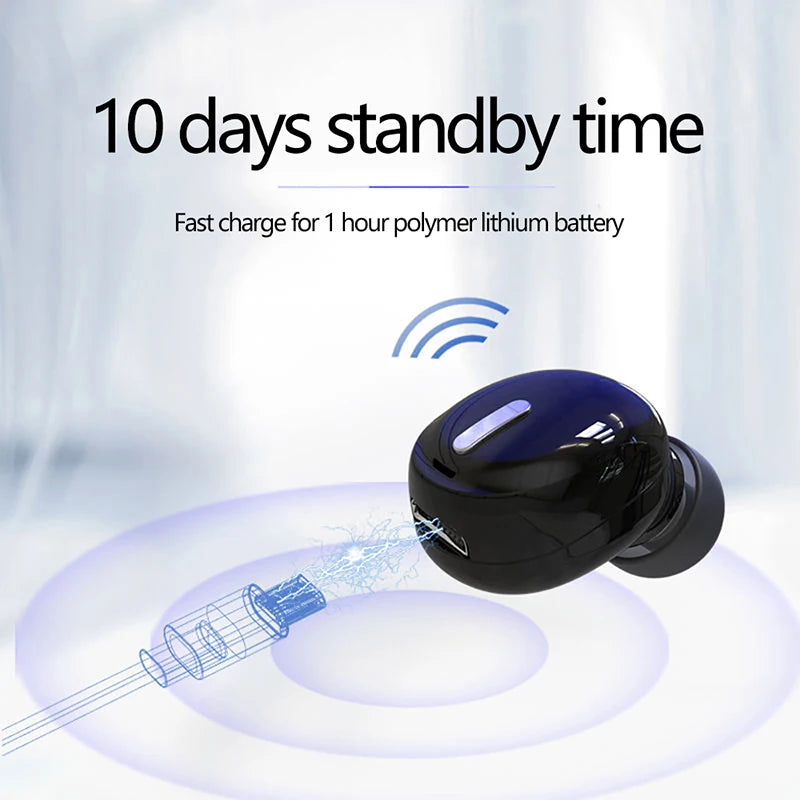 EOENKK Bluetooth 5.0 Mini Wireless Earphone | With Mic