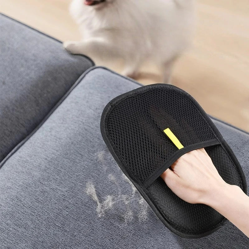 Reusable Cat Hair Remover Mitt – Grooming Glove for Fur & Lint