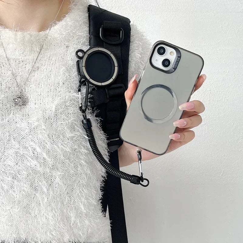 Magnetic Belt Clip Phone Holder – Hands-Free Magsafe Accessory