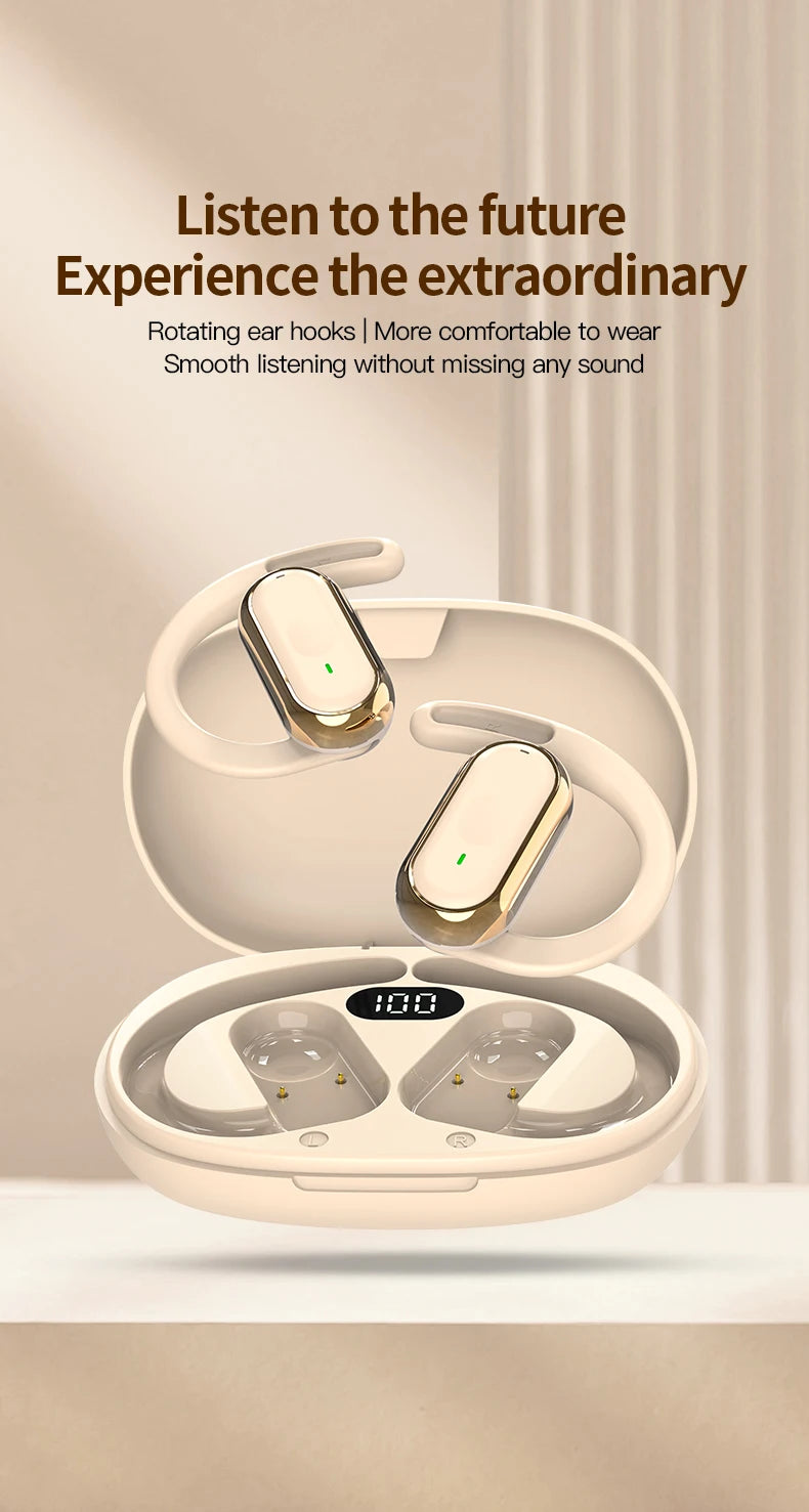 Kebidumei Bluetooth 5.4 Earphones – HiFi, Low Latency, IPX6