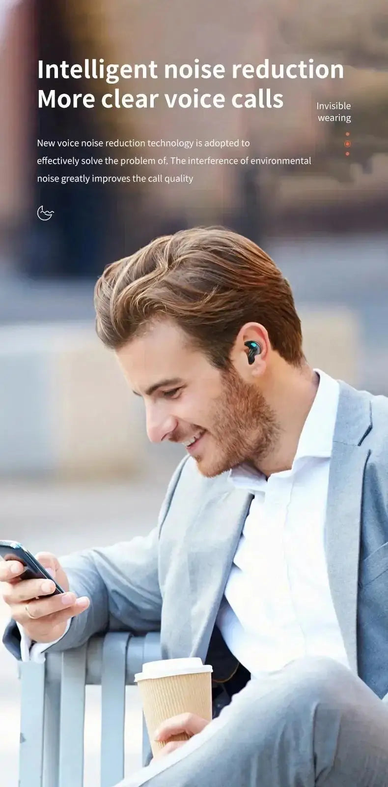 DIXSG Bluetooth In-Ear Headphones – Hybrid ANC