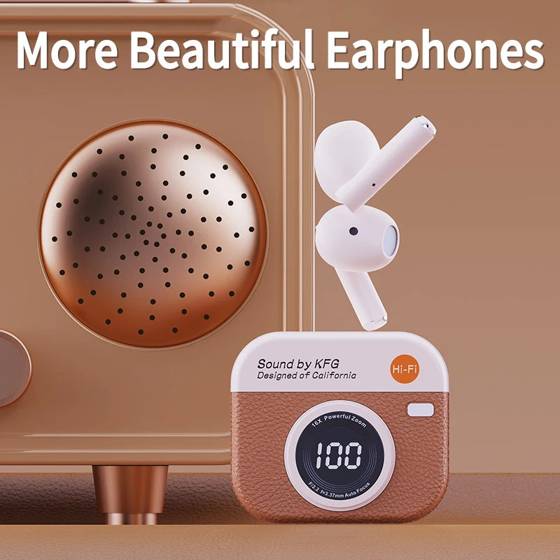 🎧 Game Wireless Earbuds with Noise Cancelling – Long Battery Life