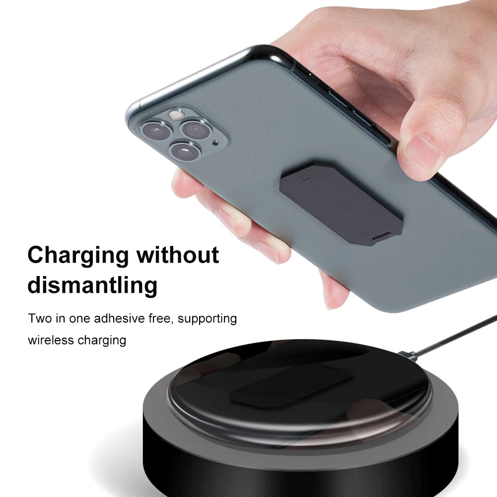 2-in-1 Magnetic Phone Ring Holder & Car Vent Mount – Detachable, Wireless Charging Ready – cute-accessory