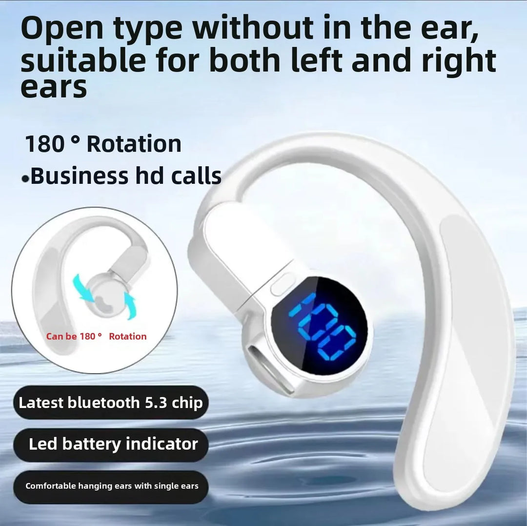 Jiansu Bone Conduction Headphones – Bluetooth 5.3, Waterproof, HiFi
