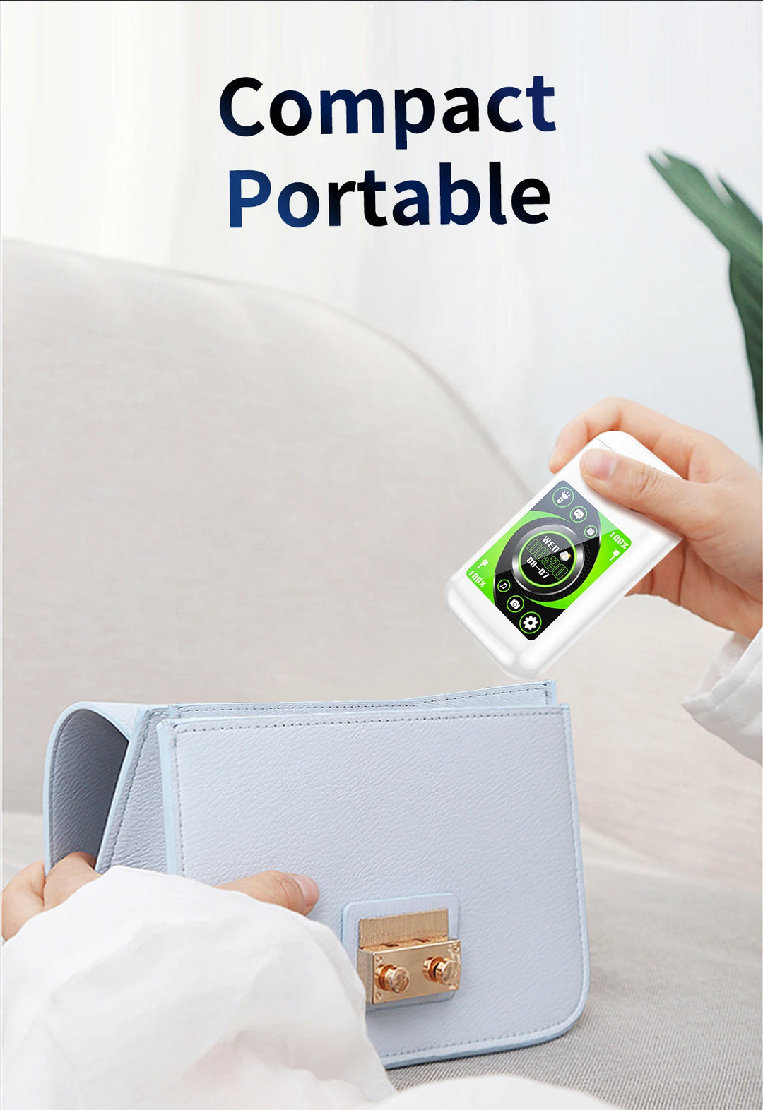 SIMSONLAB TWS Bluetooth 5.3 – 8000mAh Power Bank & MP4