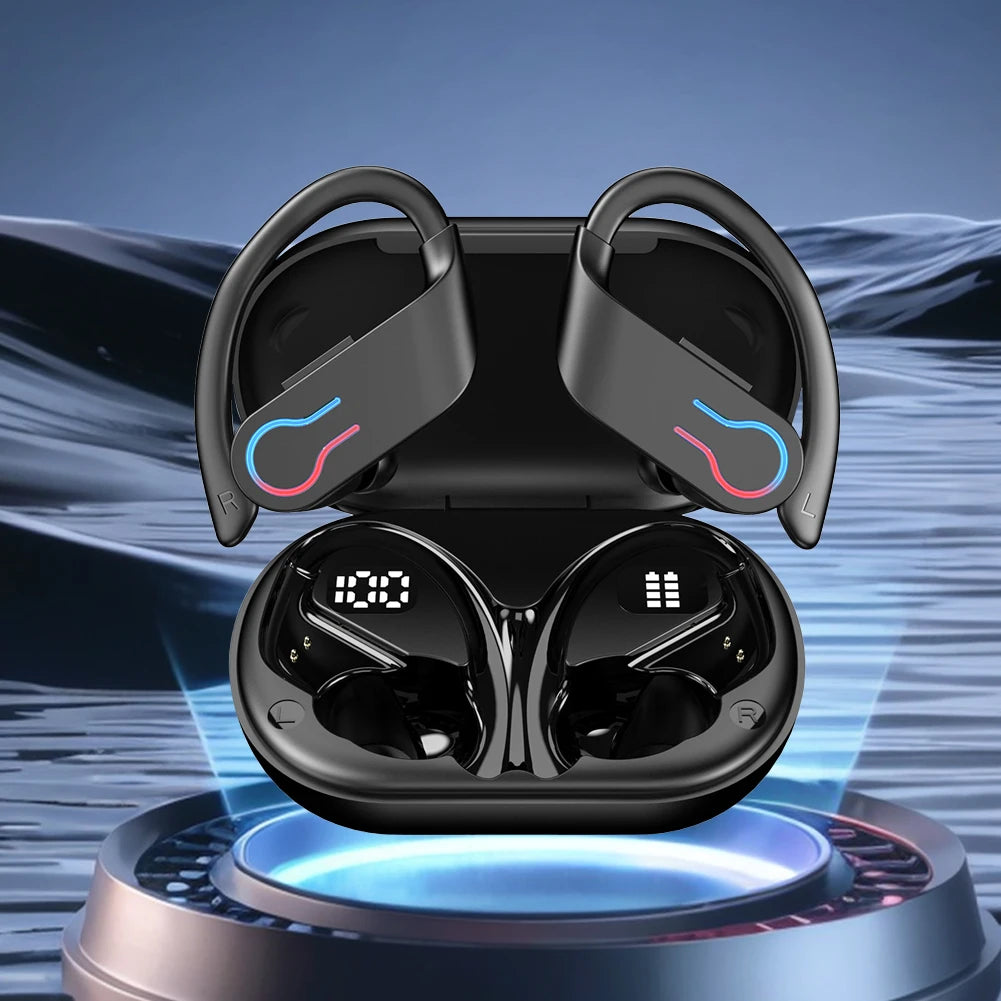 Bluetooth 5.3 Waterproof Sports Earbuds with Mic – audio-accessory