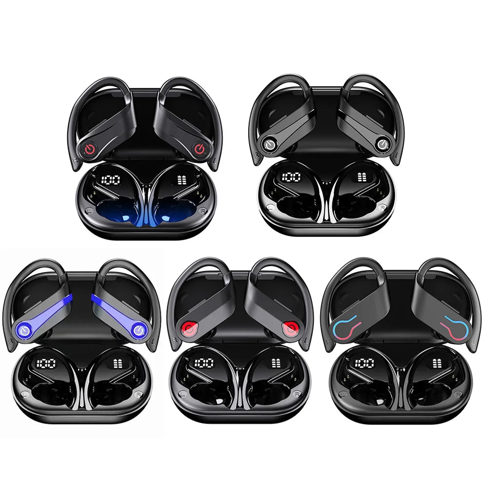 Bluetooth 5.3 Waterproof Sports Earbuds with Mic – audio-accessory