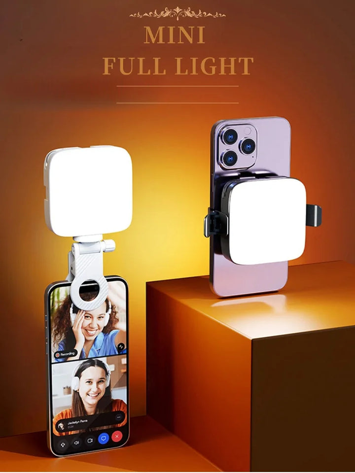 Nagnahz M11 Mini LED Fill Light – Bi-Color Portable Light for Cameras & Phones – tech-gadget
