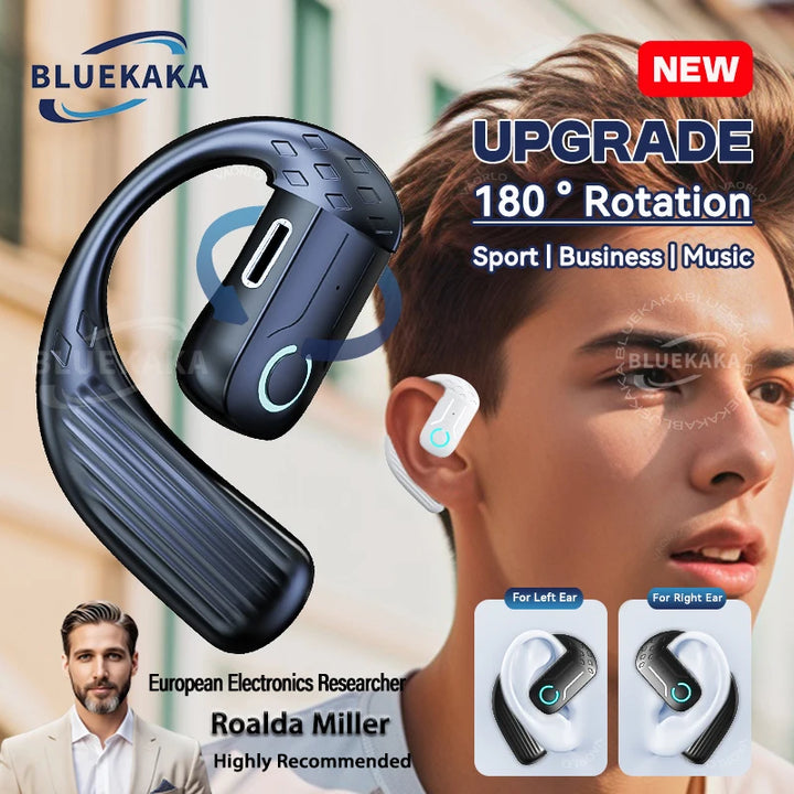 Bluekaka Open Wireless Headset – Noise Cancelling, Waterproof – audio-accessory