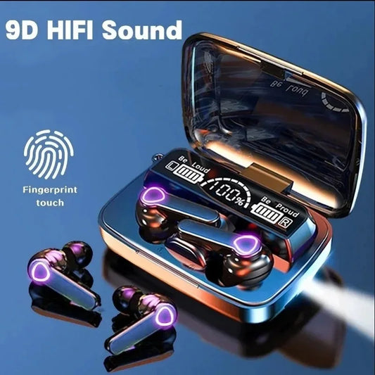 Mrs Win M19 Bluetooth 5.1 Earbuds – Noise Cancelling, Waterproof & Power Bank – audio-accessory