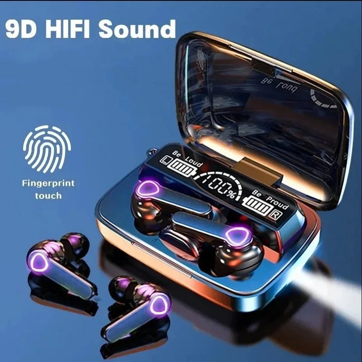 Mrs Win M19 Bluetooth 5.1 Earbuds – Noise Cancelling, Waterproof & Power Bank – audio-accessory