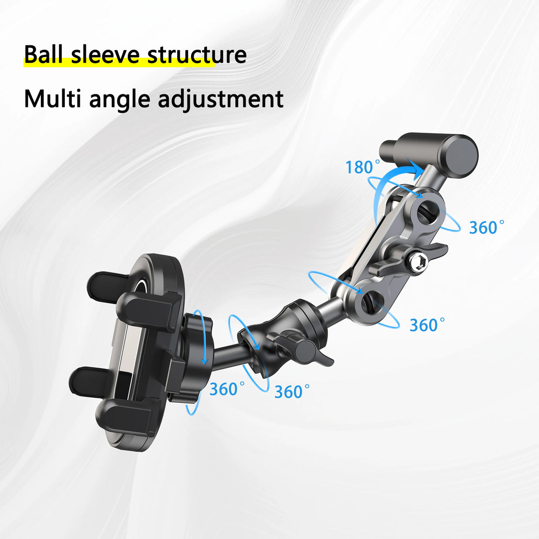 Car A-Pillar Handle Phone Holder – Truck & Off-Road Armrest Mount