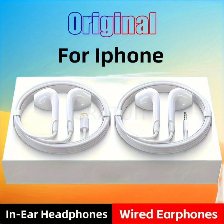 KADIXI Wired In-Ear Headphones with Mic & Volume Control – 3.5mm Earbuds for Phone, Laptop, Tablet – audio-accessory