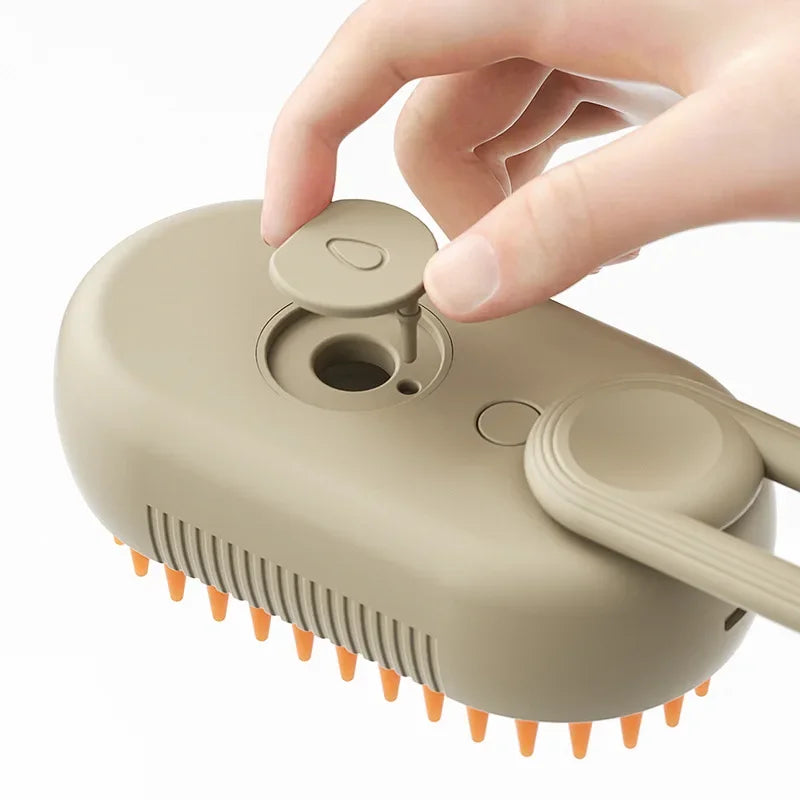 Electric Spray Massage Comb for Pets – Grooming & De-Shedding Tool