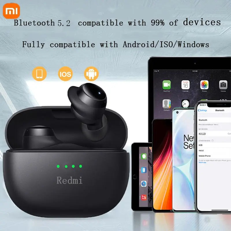 Redmi ANC Wireless Earphones – Bluetooth 5.2, Waterproof