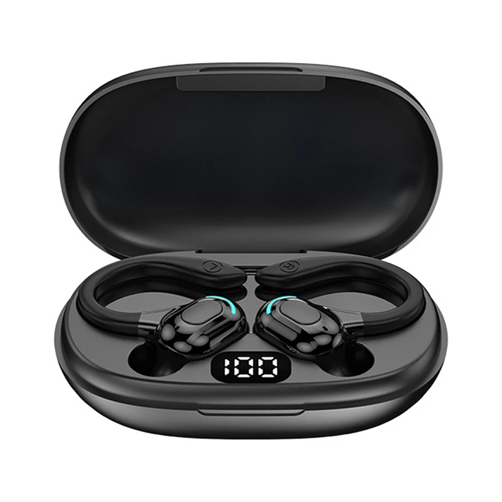 Virwir Bluetooth 5.2 Ear Hook Earbuds – ANC, HiFi Stereo, 60H