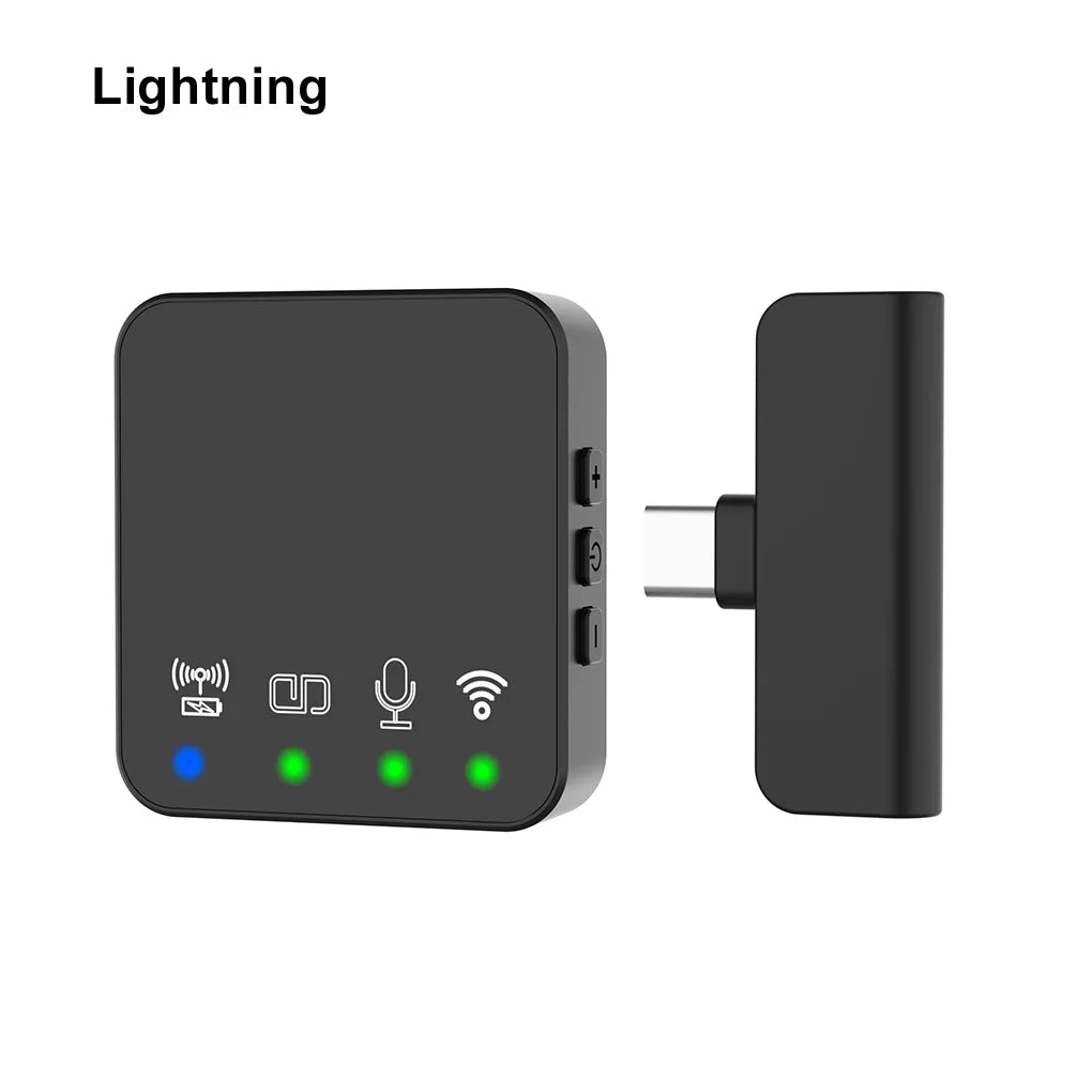 Wireless Magnetic Monitor & Lavalier Mic Kit for Vlogging & Streaming