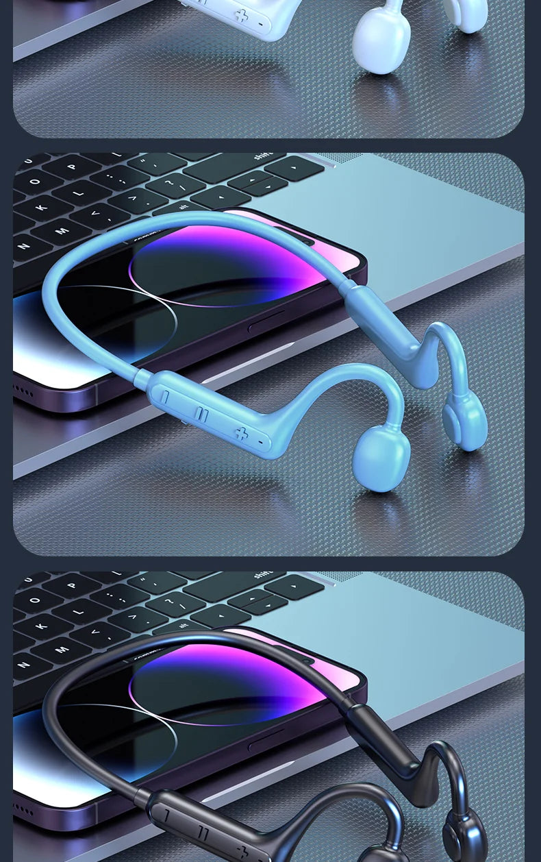 Wireless Bluetooth Ear Hook Headphones – Secure & Clear Sound