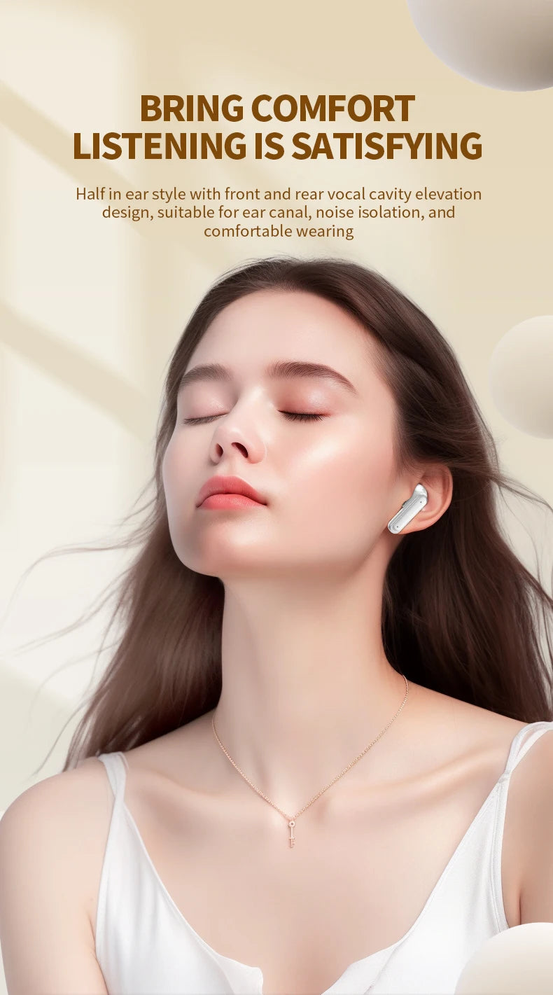 INMAS E18 Pro Bluetooth 5.4 Earbuds with LED Touch & ANC – audio-accessory