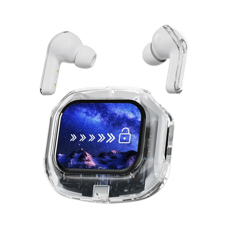 Beauddy TWS Bluetooth 5.4 Earbuds – ANC, Stereo Bass, LED