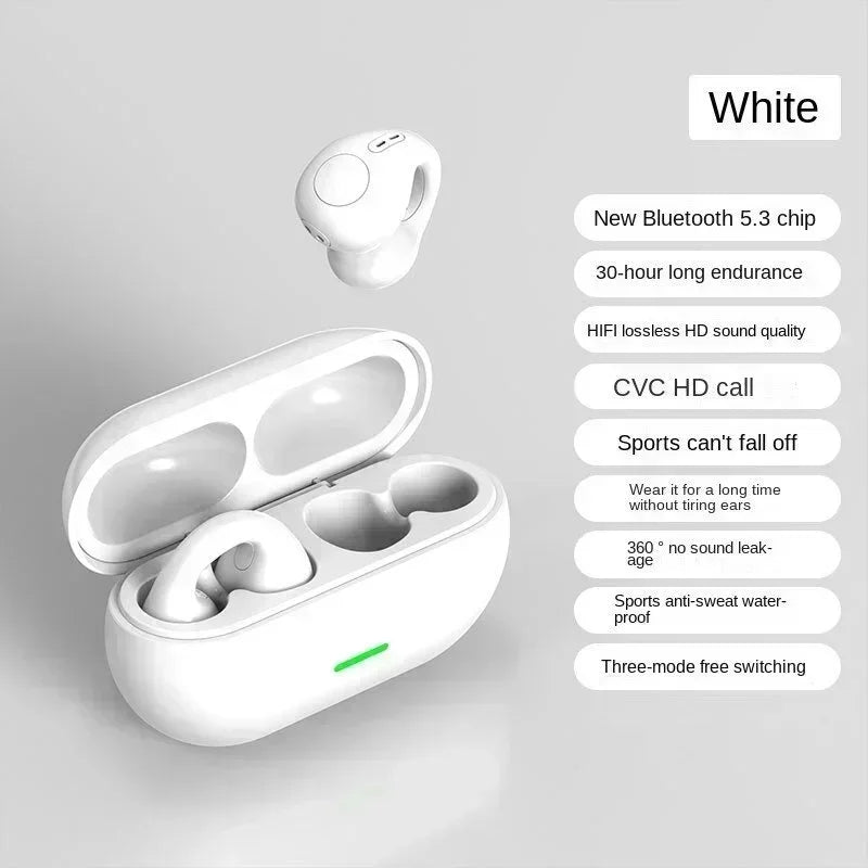 CHUBAN T75 Bone Conduction Wireless Earphones – Waterproof TWS