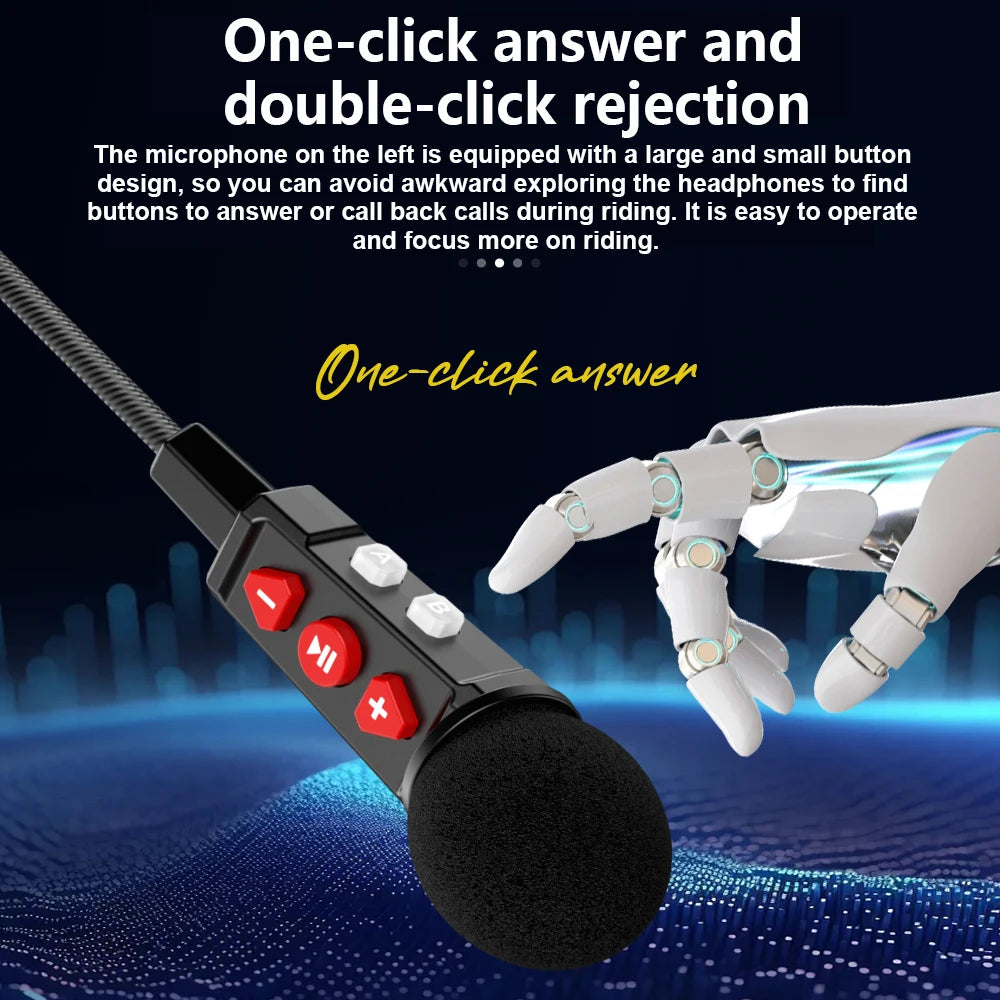 VELEV BT9 Helmet Bluetooth Headset – Waterproof, 23H Talk