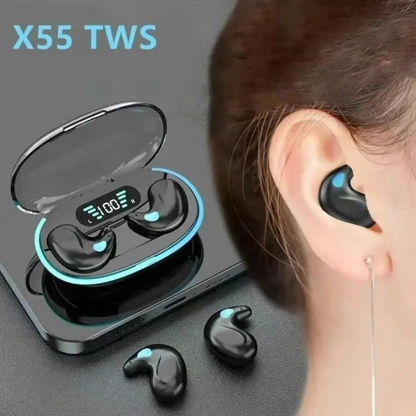 RSRDDY TWS Bluetooth Earphones – Wireless, Noise Cancelling
