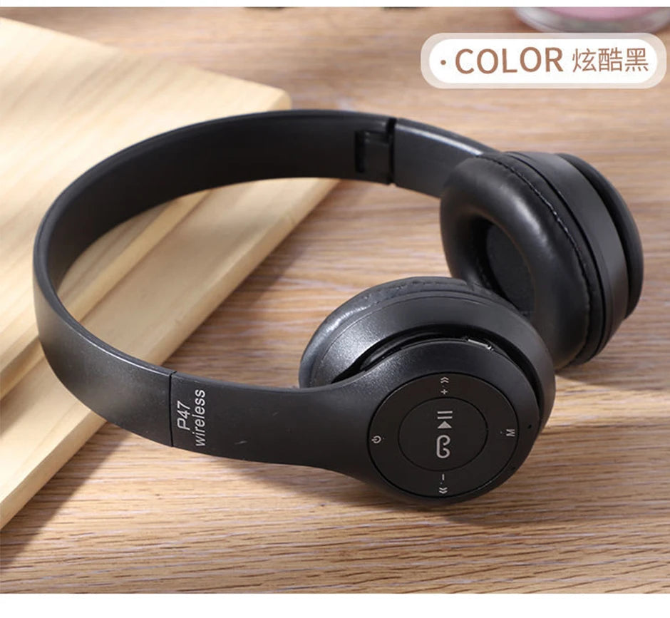 Brorikoy Wireless Bluetooth Ear Hook Headphones with ANC & Mic – Secure Fit for Sports & Calls