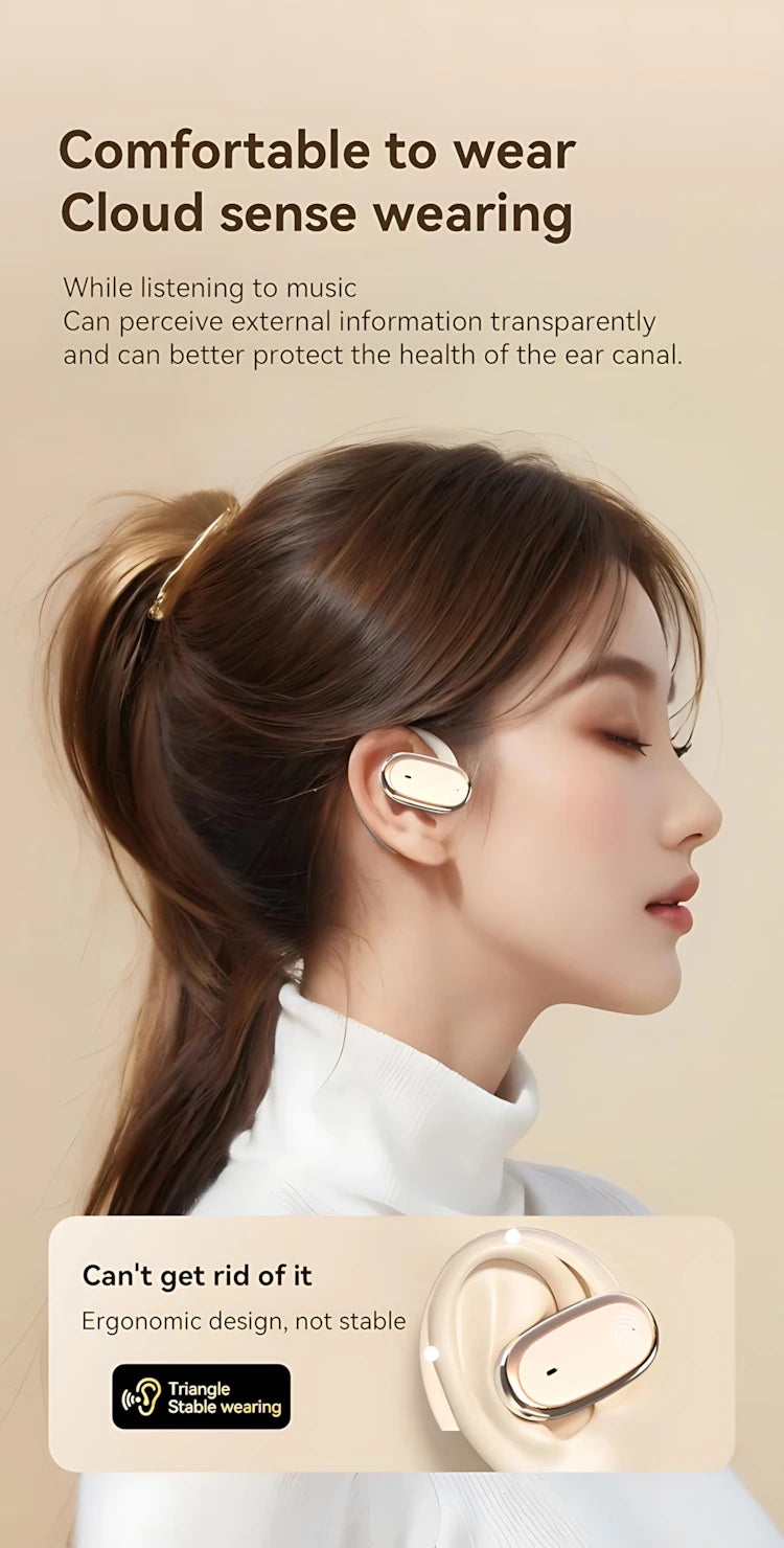 TWS Bluetooth 5.3 Earbuds – LED Display, ANC, Waterproof