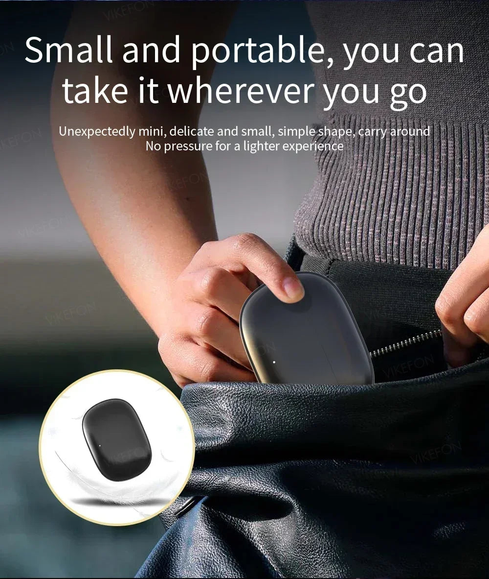 VIKEFON Bluetooth 5.3 Wireless Earbuds – Noise Cancelling & Mic