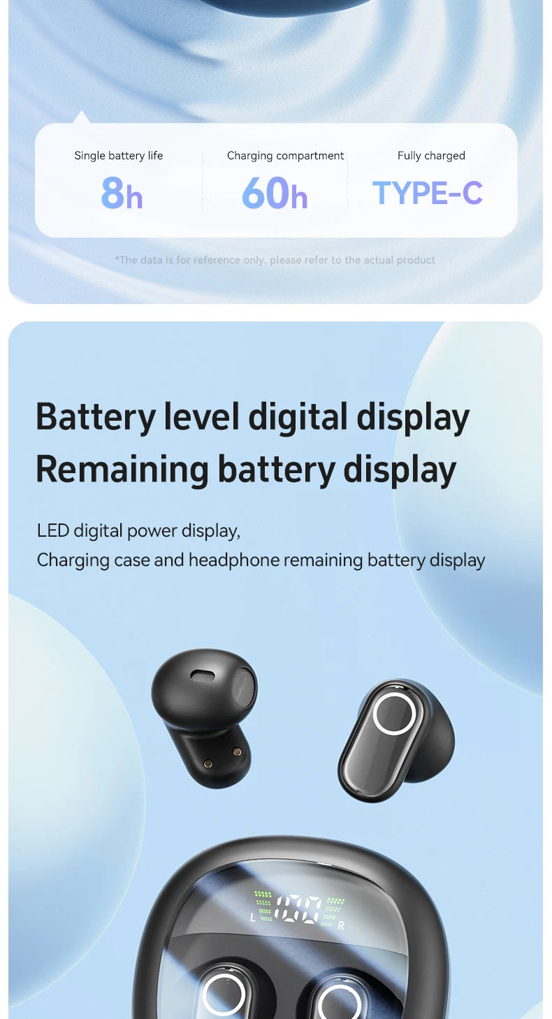 Basix M86 TWS Earphones – Bluetooth 5.3, 20H Playtime – audio-accessory