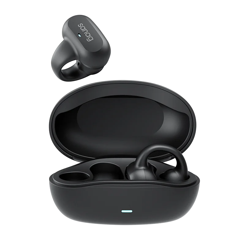 Sanag Bluetooth 5.3 Ear Clip Wireless Earphones | 48 H Playtime
