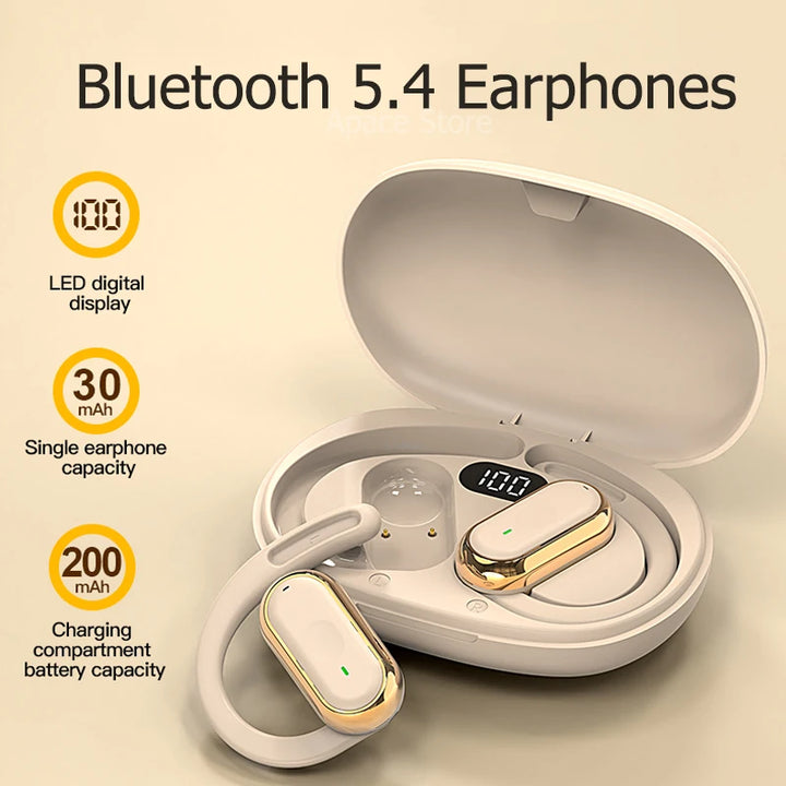 Kebidumei Bluetooth 5.4 Earphones – HiFi, Low Latency, IPX6 – audio-accessory