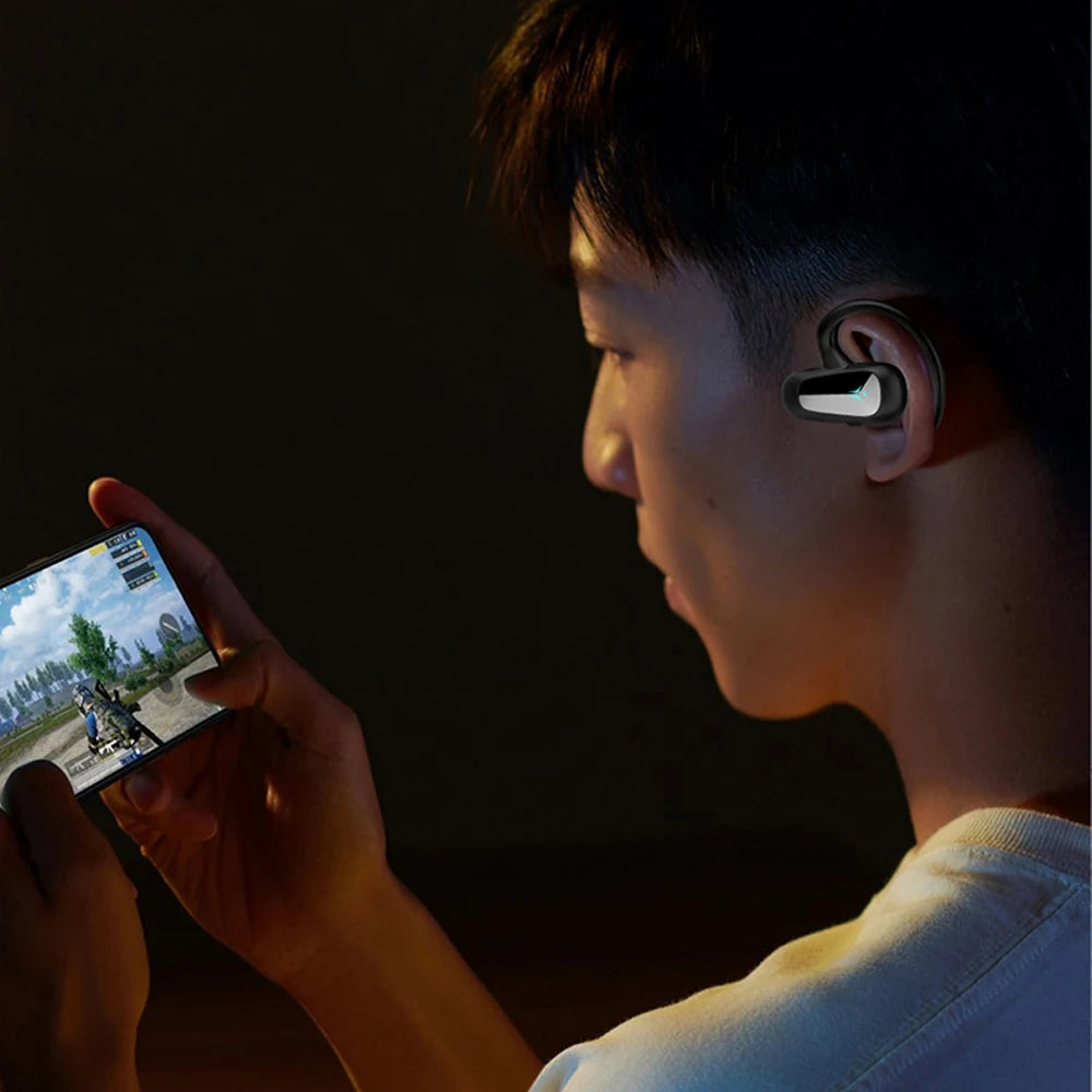 WYMECT M-T8 Bluetooth Headset – 15H Play, Ear Hook Fit – audio-accessory