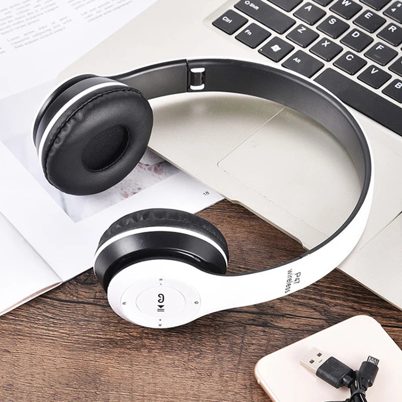 Brorikoy Wireless Bluetooth Ear Hook Headphones with ANC & Mic – Secure Fit for Sports & Calls