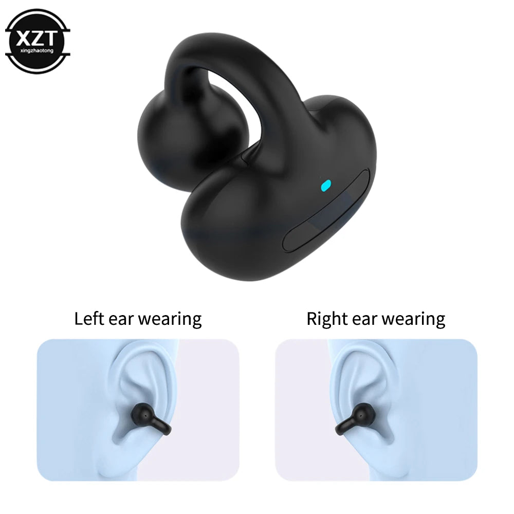 WYMECT Bluetooth 5.3 Ear Hook – Noise Cancelling, Waterproof