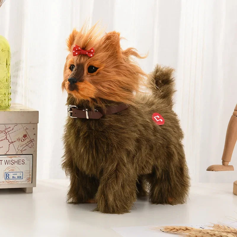 Electronic Plush Dog Toy – Sound & Motion Pet for Kids