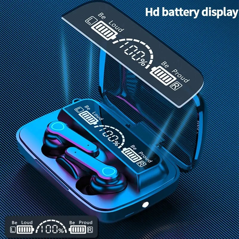 Mrs Win M19 Bluetooth 5.1 Earbuds – Noise Cancelling, Waterproof & Power Bank
