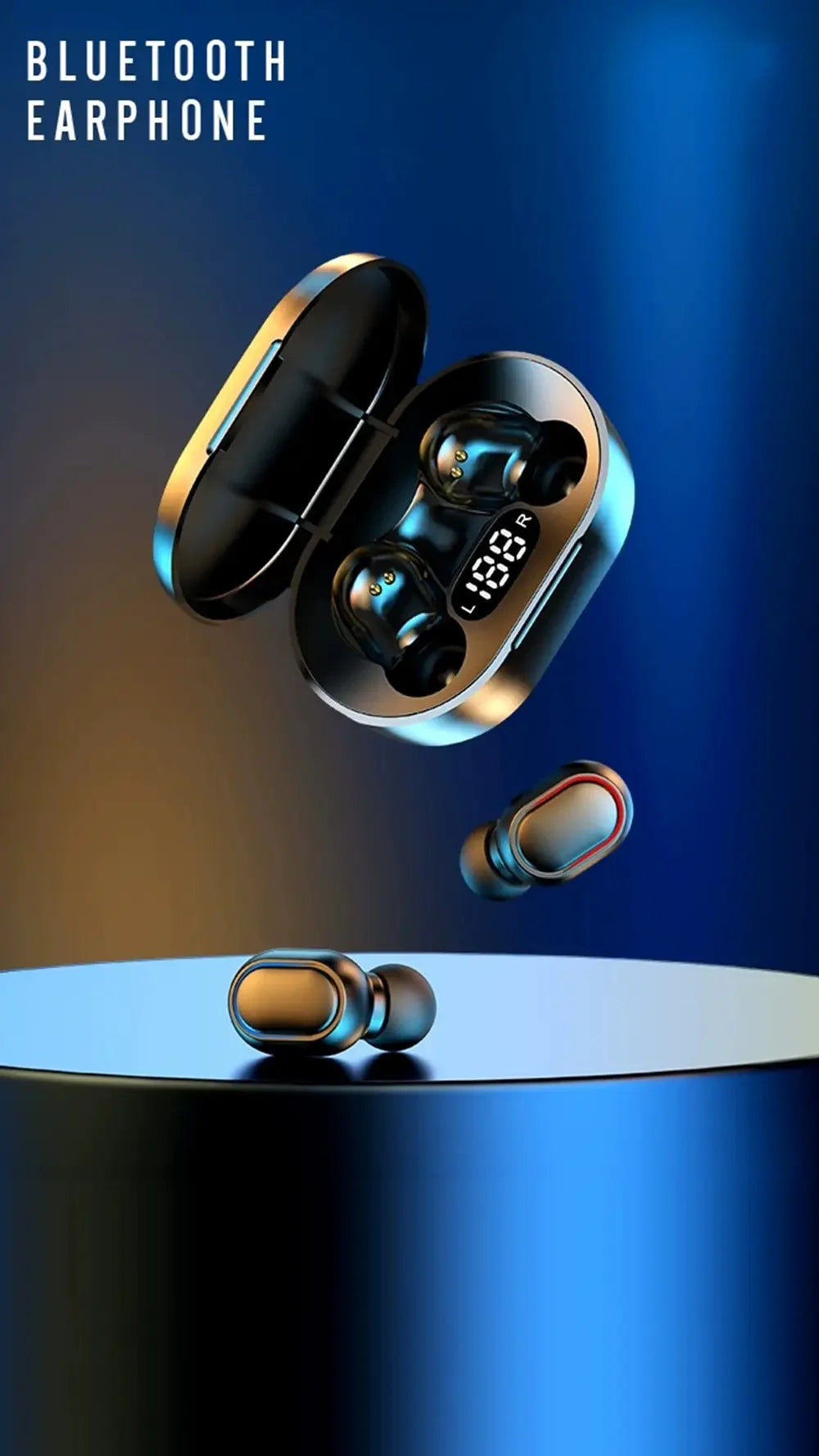 dtvane E7s TWS Wireless Headphones – 40H Playtime, Waterproof