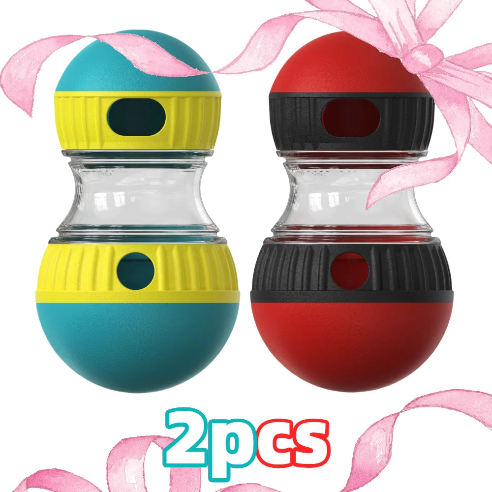 Dog Treat Dispenser Toy – Interactive Puzzle & Slow Feeder Ball