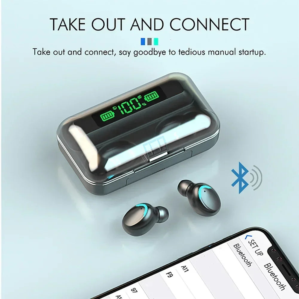 Maerknon F9-5 TWS Bluetooth 5.3 – ANC, Waterproof, Hi-Fi
