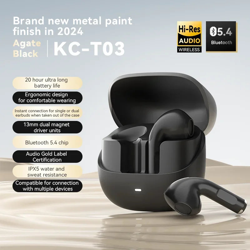 EOENKK TWS ANC Earbuds – HiFi Sound, Waterproof, 5h