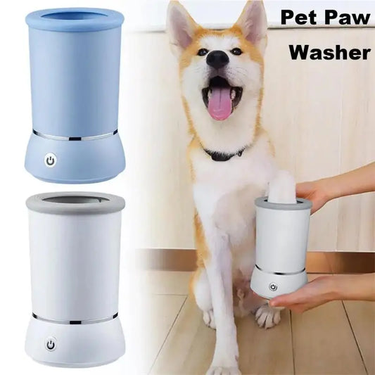 Automatic Dog Paw Washer – Gentle Electric Paw Cleaner