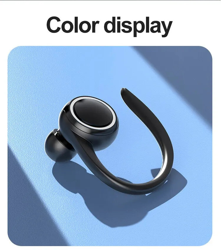 S10 Single-Ear Bluetooth 5.2 Headset – Sports, Noise Reduction