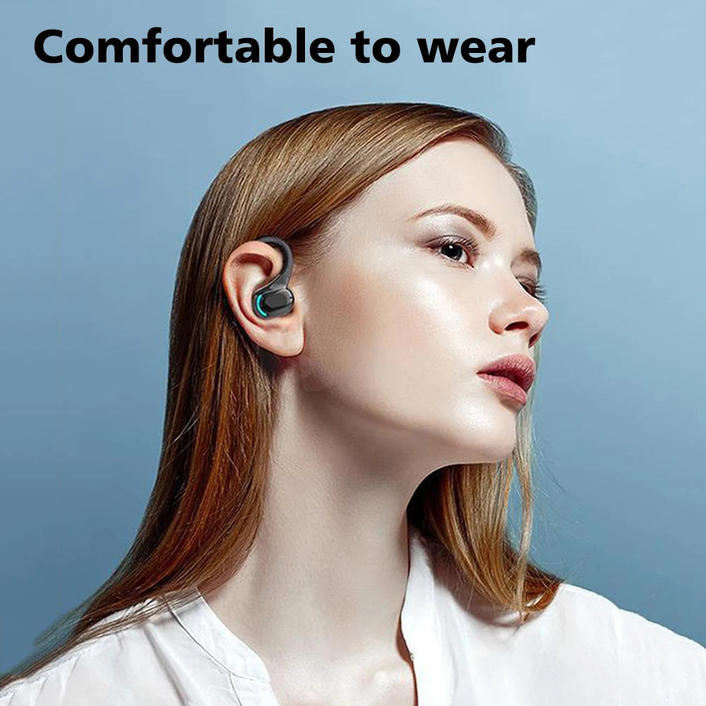 Virwir Bluetooth 5.2 Ear Hook Earbuds – ANC, HiFi Stereo, 60H