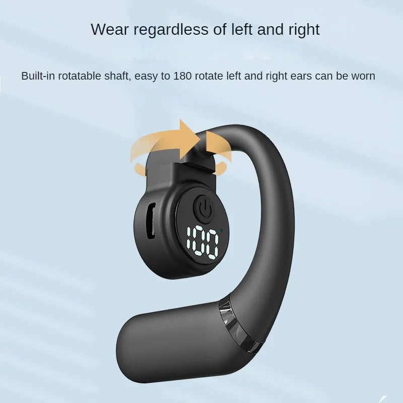 Kebidumei HOWS02 Ear Hook – Bluetooth 5.3 Noise Cancelling