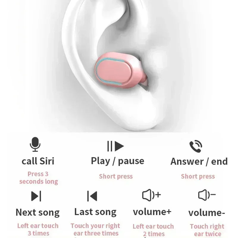 E7S ANC Wireless Earphones – Bluetooth 5.0, 48H Playtime, Waterproof