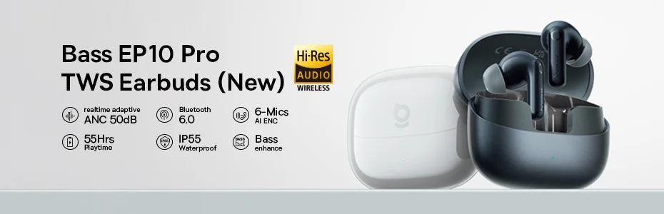 Baseus True Wireless Earphones – 33H Playtime, Waterproof