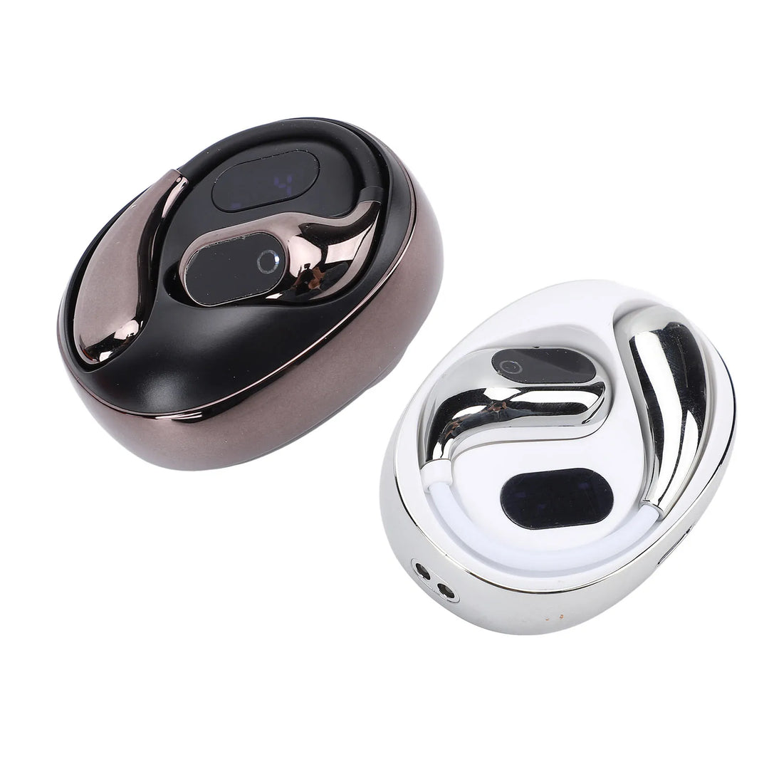Qiilu AI Translation Ear Hook Earphones – 80 Languages & Stereo