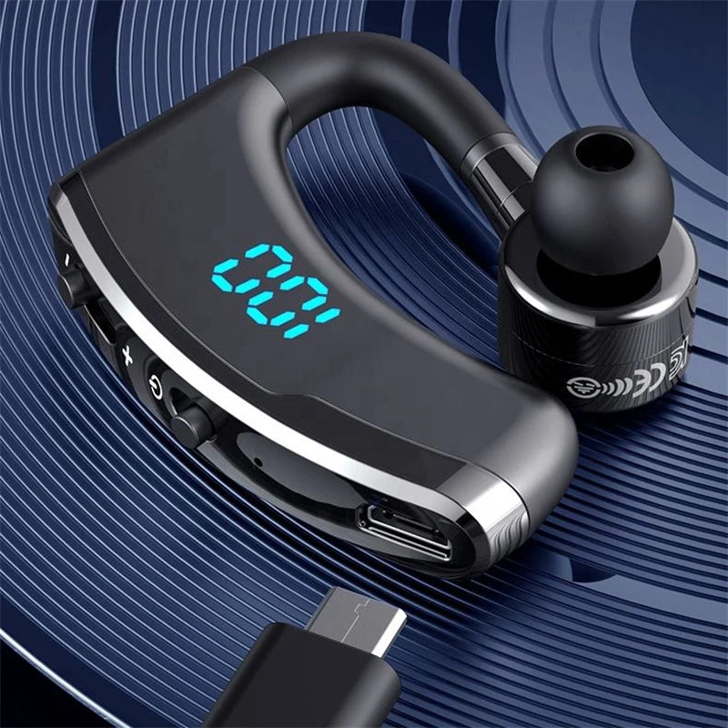 Kebidumei Bone Conduction Headphones – Bluetooth 5.2, IPX5, ANC